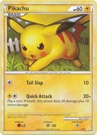 Karta Pokemon Pikachu (#2) 2/30 - HGSS Trainer Kit: Gyarados & Raichu