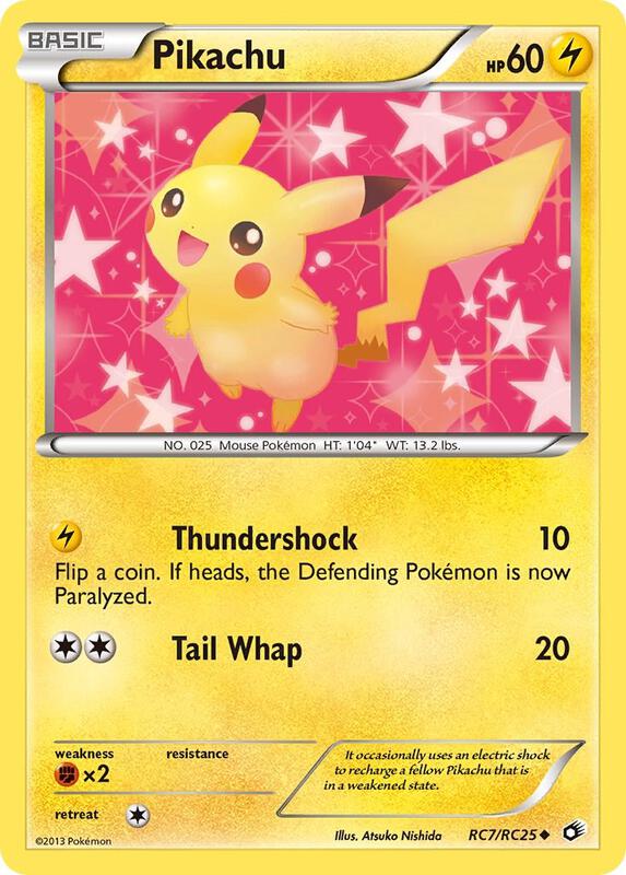 Karta Pokemon Pikachu - Legendary Treasures: Radiant Collection RC7/RC25