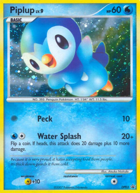 Karta Pokemon Piplup - DP03 - Diamond and Pearl Promos DP03