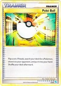 Karta Pokemon Poke Ball (Gyarados) 23/30 - HGSS Trainer Kit: Gyarados & Raichu