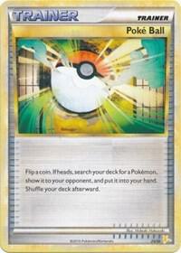 Karta Pokemon Poke Ball (Raichu) 25/30 - HGSS Trainer Kit: Gyarados & Raichu