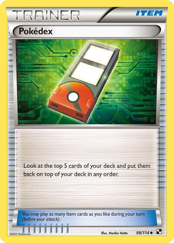Pokédex 98/114 - Black & White