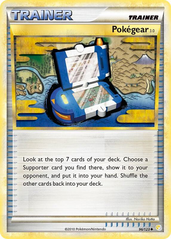 Karta Pokemon Pokegear 3.0 96/123 - HeartGold SoulSilver