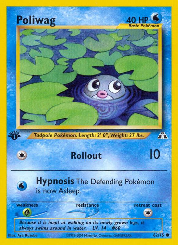 Poliwag 62/75 - Neo Discovery