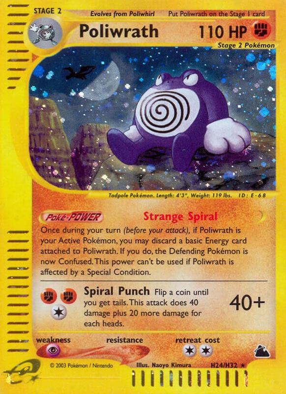Karta Pokemon Poliwrath (H24) - Skyridge H24/H32