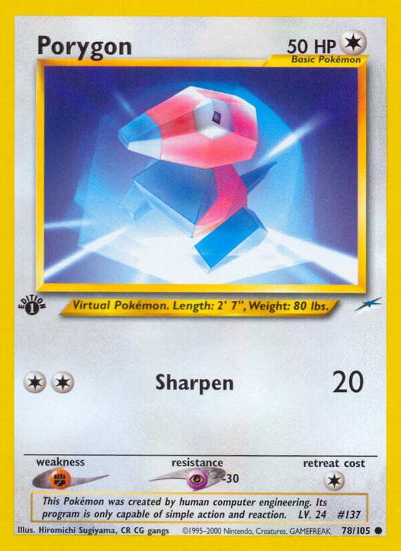Porygon 078/105 - Neo Destiny