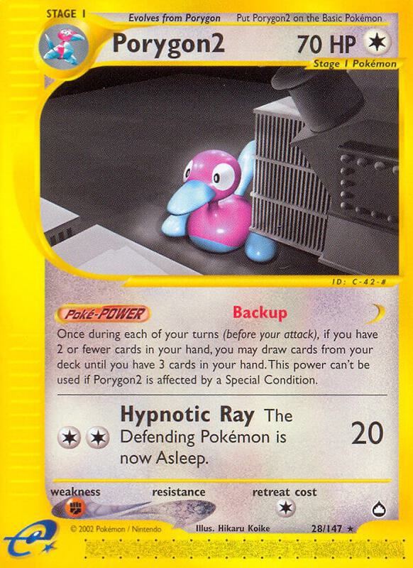 Porygon2 028/147 - Aquapolis