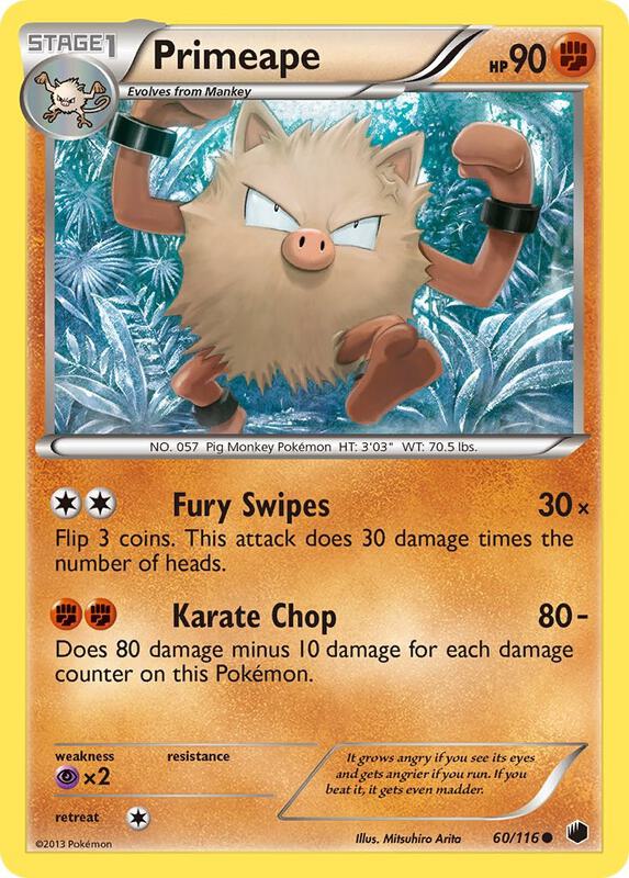 Primeape 60/116 - Plasma Freeze