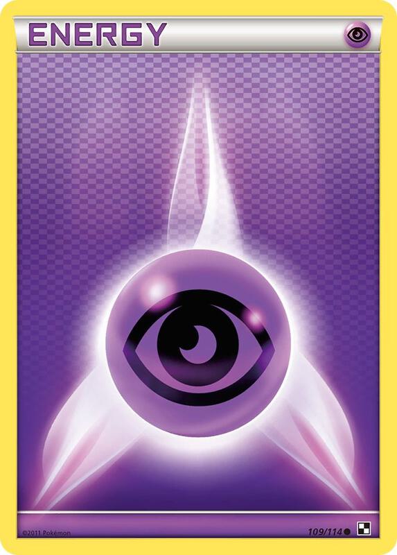 Psychic Energy 109/114 - Black & White