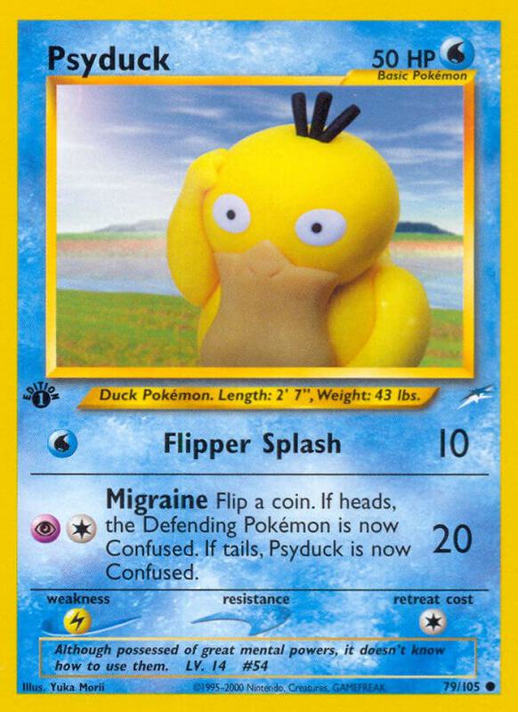 Psyduck 079/105 - Neo Destiny