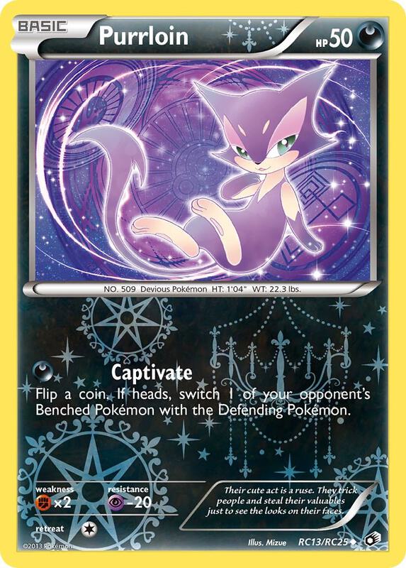 Karta Pokemon Purrloin - Legendary Treasures: Radiant Collection RC13/RC25