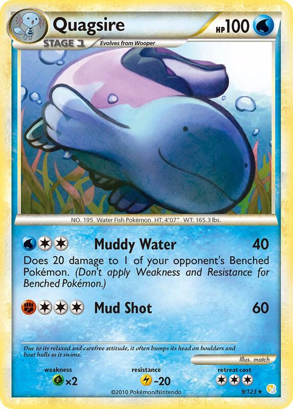 Quagsire 9/123 - HeartGold & SoulSilver