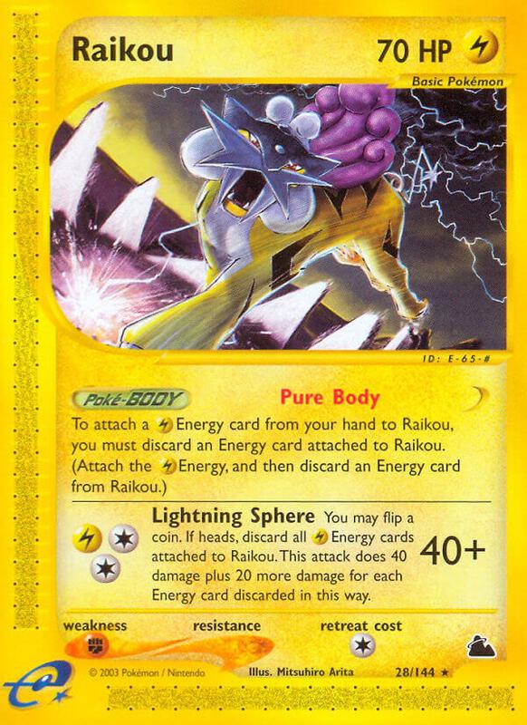 Raikou 028/144 - Skyridge