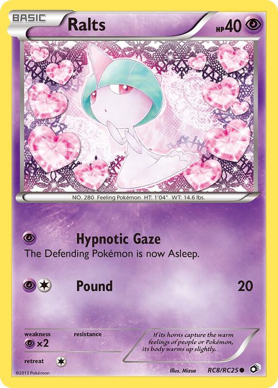 Karta Pokemon Ralts - Legendary Treasures: Radiant Collection RC8/RC25