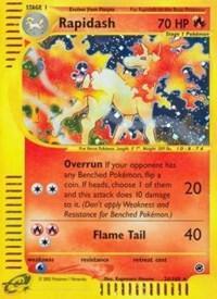 Rapidash 026/165 - Expedition Base Set