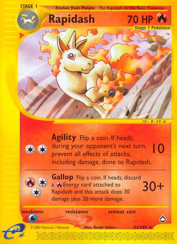 Rapidash 031/147 - Aquapolis