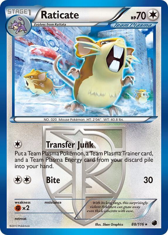 Raticate 88/116 - Plasma Freeze