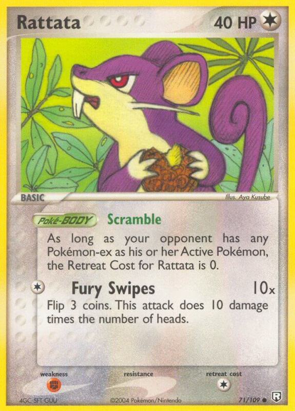 Rattata 71/109 - Team Rocket Returns