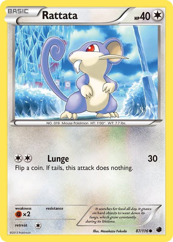 Rattata 87/116 - Plasma Freeze