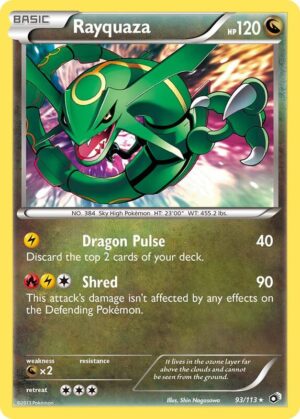 Rayquaza 93/113 - Legendary Treasures