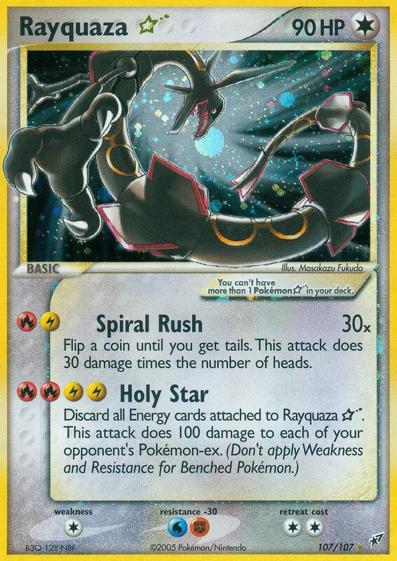Rayquaza ★ 107/107 - Deoxys