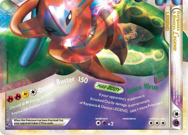 Rayquaza & Deoxys LEGEND 90/90 - HS—Undaunted