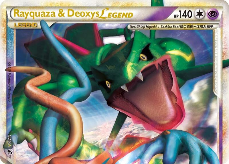 Rayquaza & Deoxys LEGEND 89/90 - HS—Undaunted