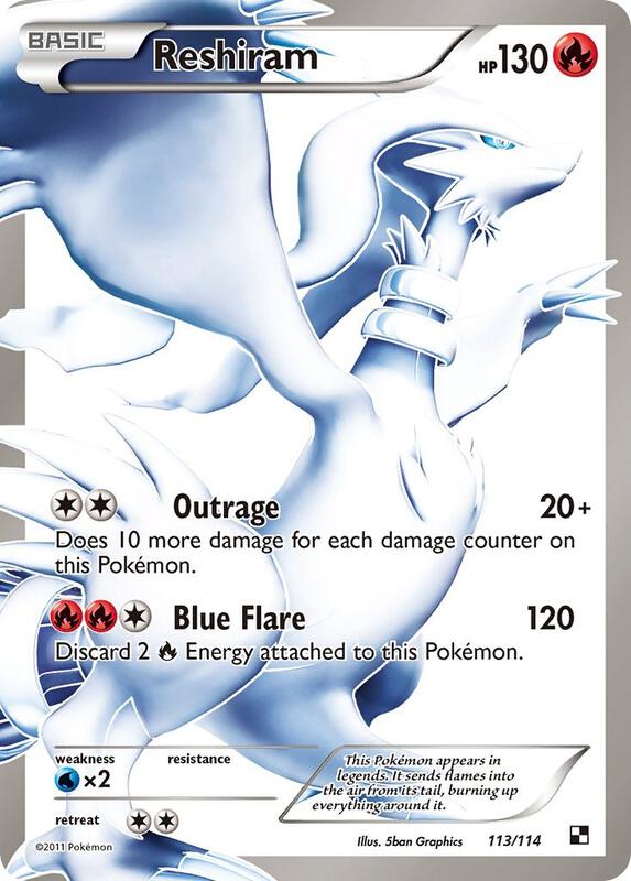 Reshiram 113/114 - Black & White