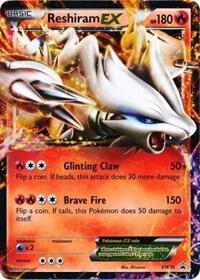 Karta Pokemon Reshiram EX - BW36 - Black and White Promos BW36