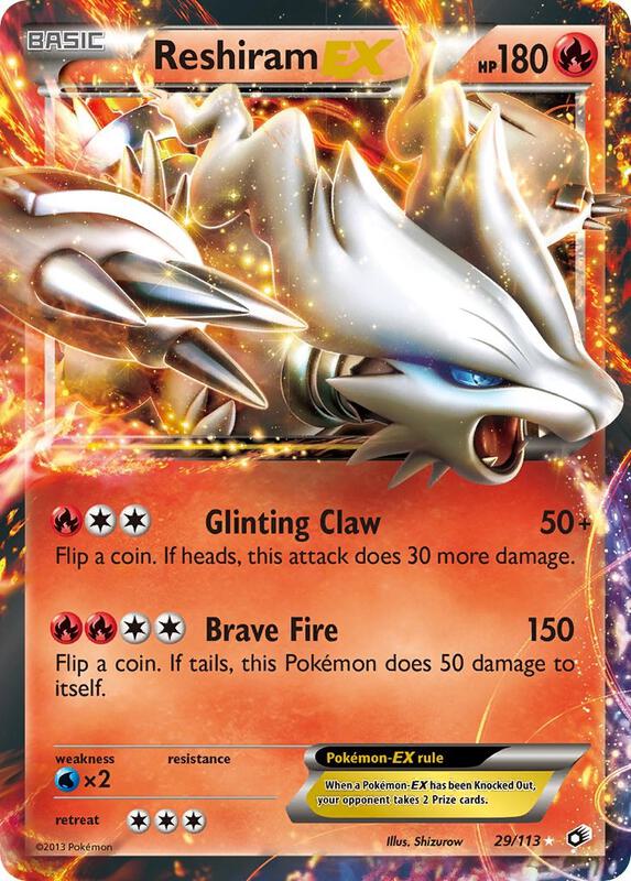 Reshiram-EX 29/113 - Legendary Treasures