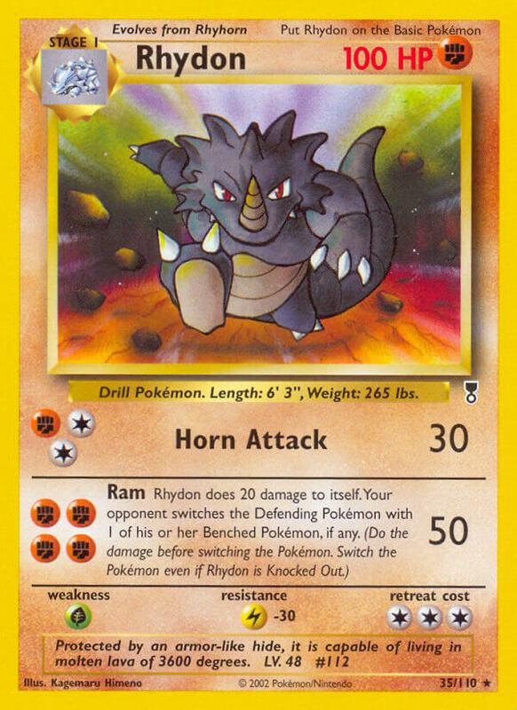 Rhydon 035/110 - Legendary Collection