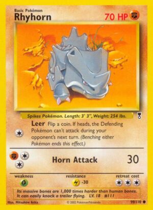 Rhyhorn 090/110 - Legendary Collection