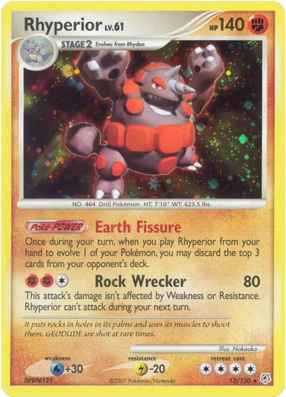 Rhyperior 12/130 - Diamond & Pearl