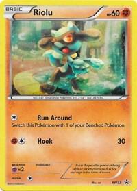 Karta Pokemon Riolu - BW33 (Cosmos Holo) - Black and White Promos BW33