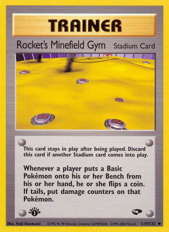Rocket's Minefield Gym 119/132 - Gym Challenge