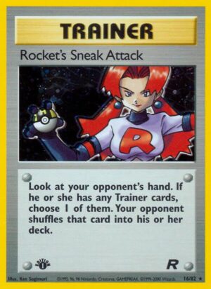 Rocket's Sneak Attack 16/82 - Team Rocket