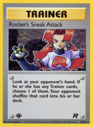 Rocket's Sneak Attack 72/82 - Team Rocket