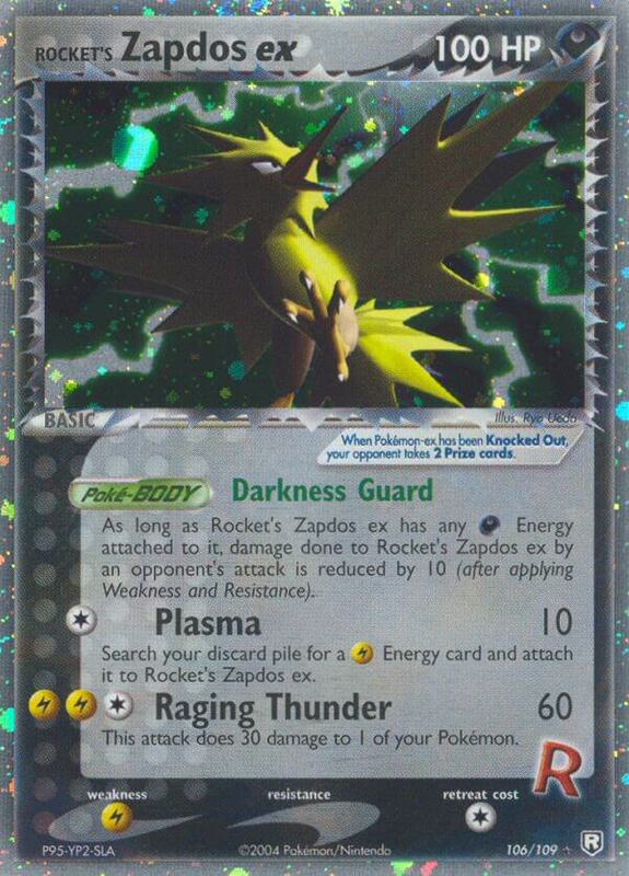 Rocket's Zapdos ex 106/109 - Team Rocket Returns
