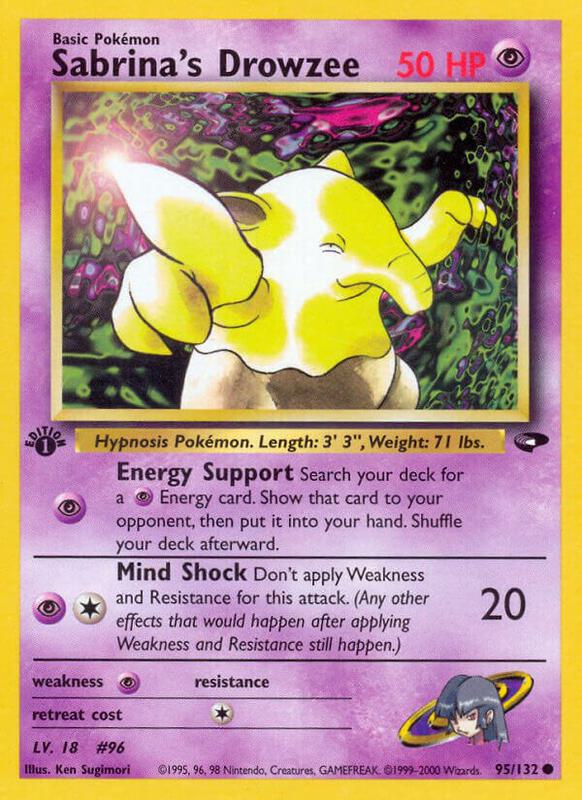 Sabrina's Drowzee 095/132 - Gym Challenge
