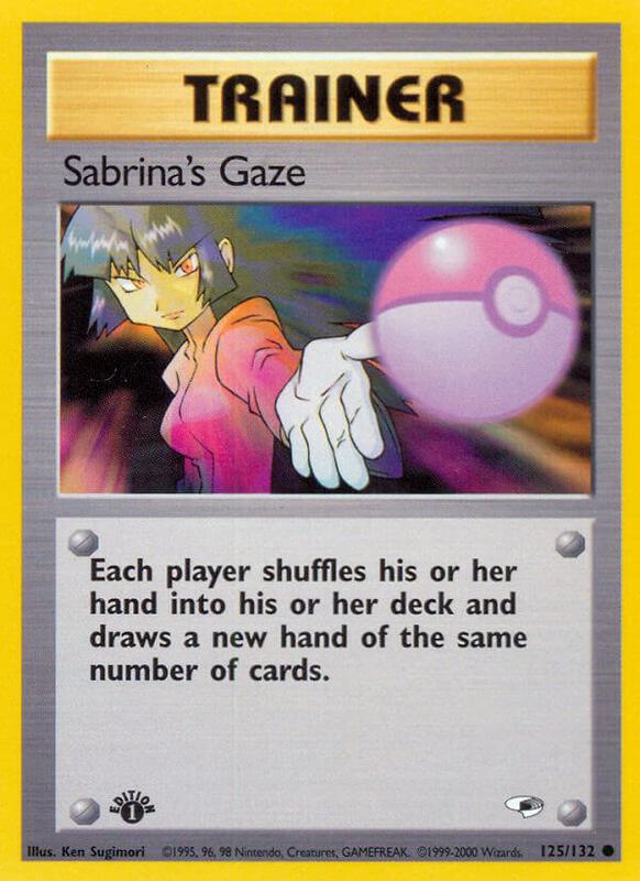 Sabrina's Gaze 125/132 - Gym Heroes