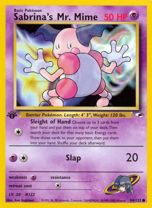 Sabrina's Mr. Mime 094/132 - Gym Heroes