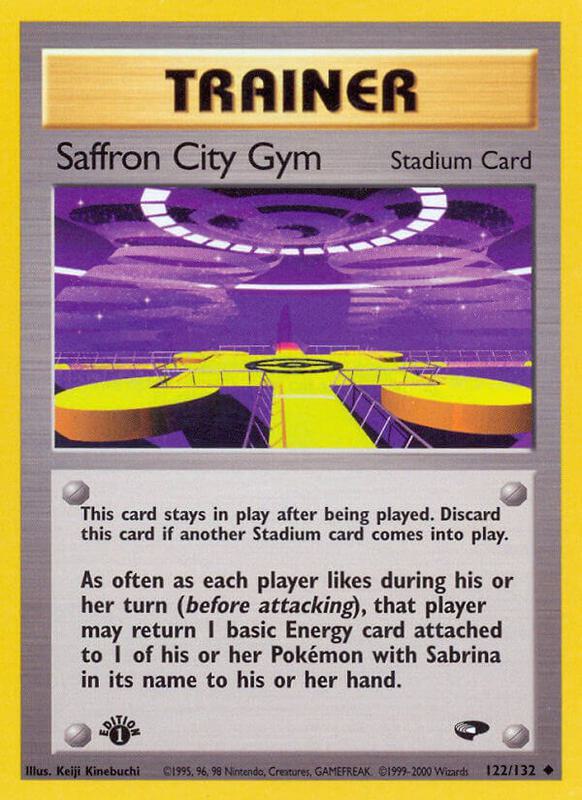 Saffron City Gym 122/132 - Gym Challenge
