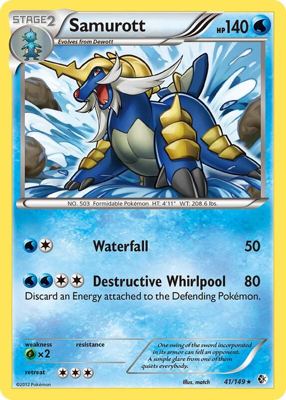 Samurott 41/149 - Boundaries Crossed