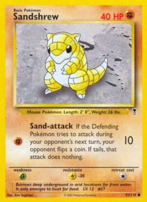 Sandshrew 091/110 - Legendary Collection