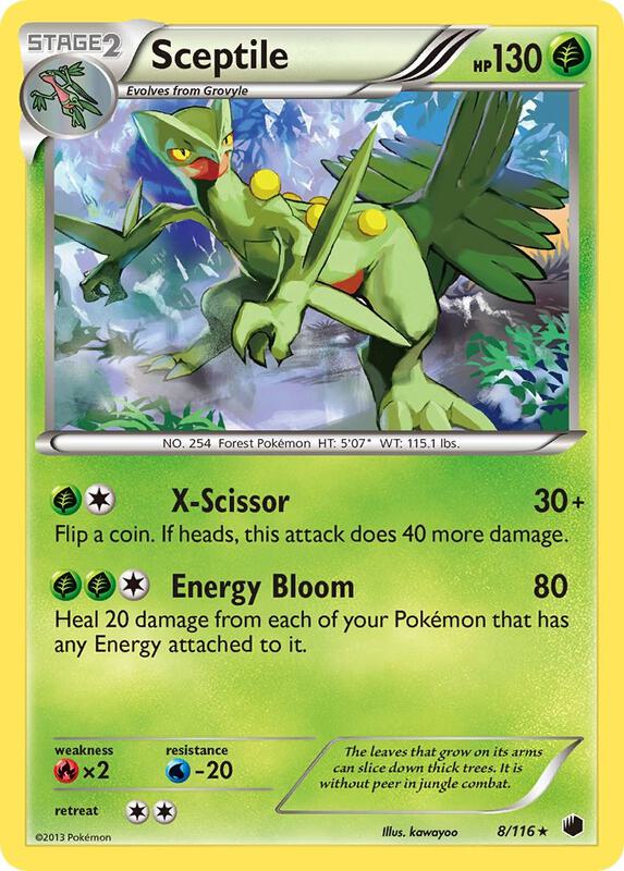 Sceptile 8/116 - Primal Clash