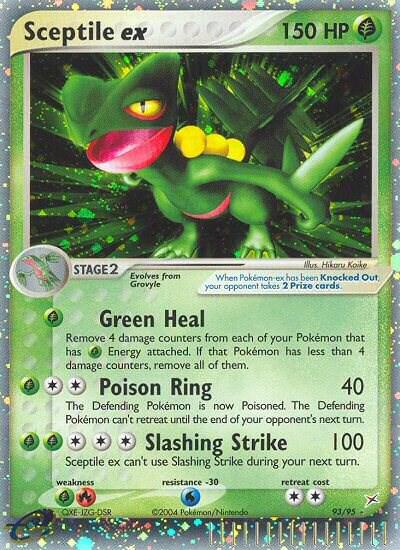 Sceptile ex 93/95 - Team Magma vs Team Aqua
