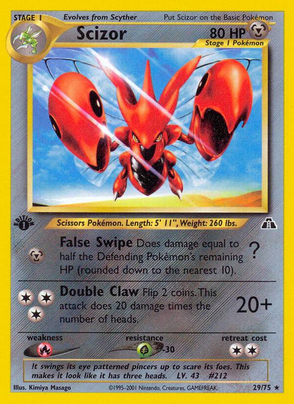 Scizor 29/75 - Neo Discovery