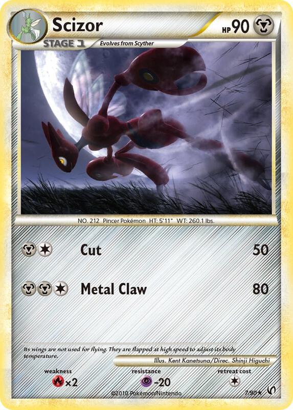 Scizor 7/90 - HS—Undaunted