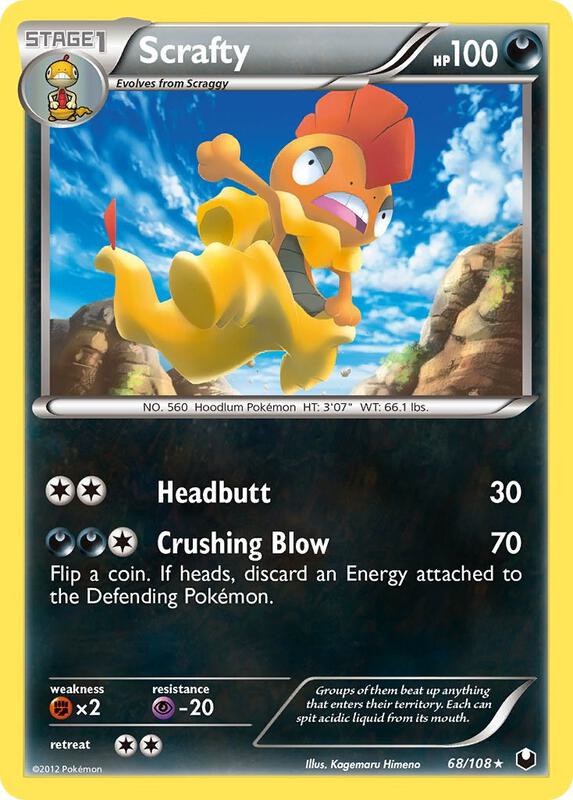 Scrafty 68/108 - Dark Explorers