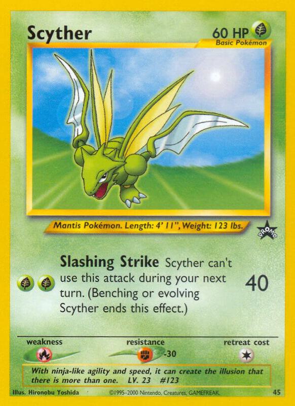 Karta Pokemon Scyther 45/53 - WoTC Promo
